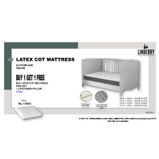 Cot Mattress Natural Latex